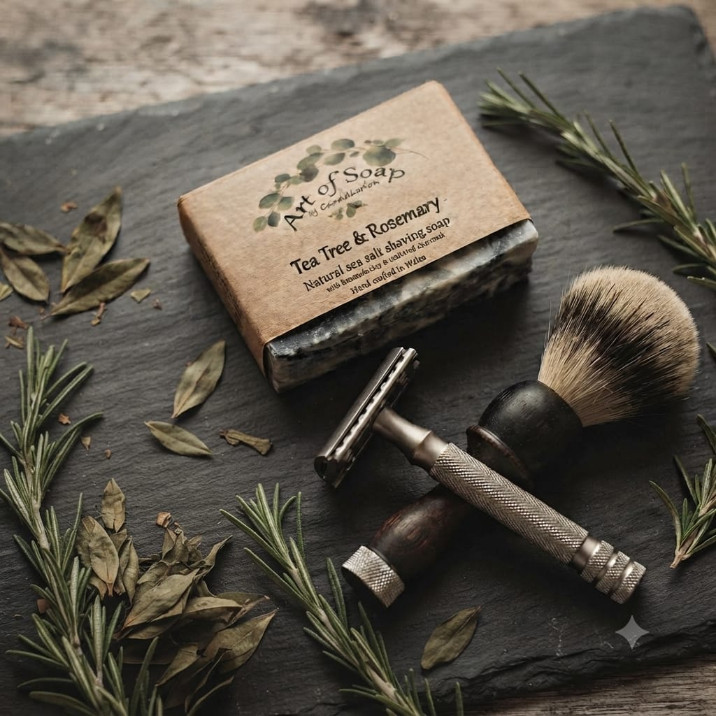 NEW! Sea Salt Shaving Soap